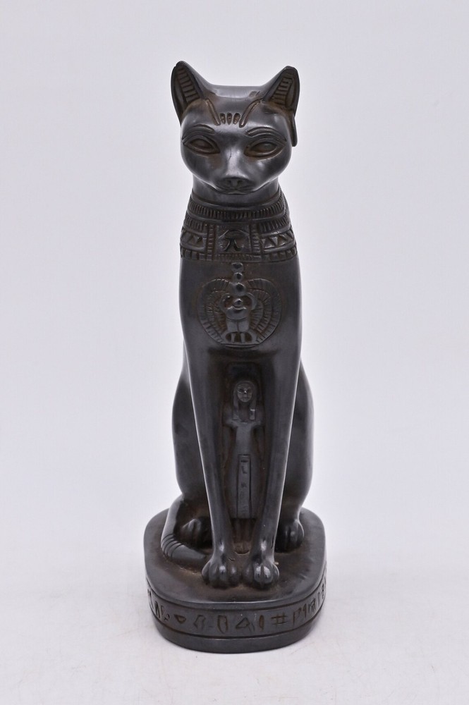 Ancient Egyptian Antiques Statue of Egyptian cat baste Egyptian Antiquities BC