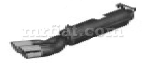 De Tomaso Deauville Longchamp ANSA Left Rear Exhaust Muffler New