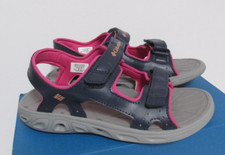 New Columbia Youth Big Kids Children's Techsun Vent Sandals Navy/Pink Size 2