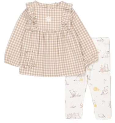 DISNEY WINNIE THE POOH TOP UND LEGGINGS - Neu