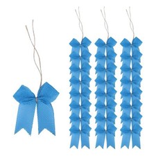 24 Pcs 3 Inch Mini Buffalo Plaid Check Ribbon Bow Smal Bows for Crafts Sewing...