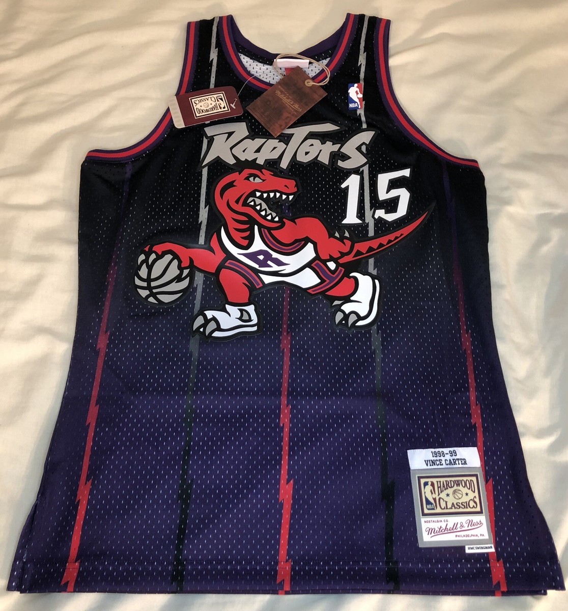 Mitchell & Ness Vince Carter Toronto Raptors Swingman Jersey Men's