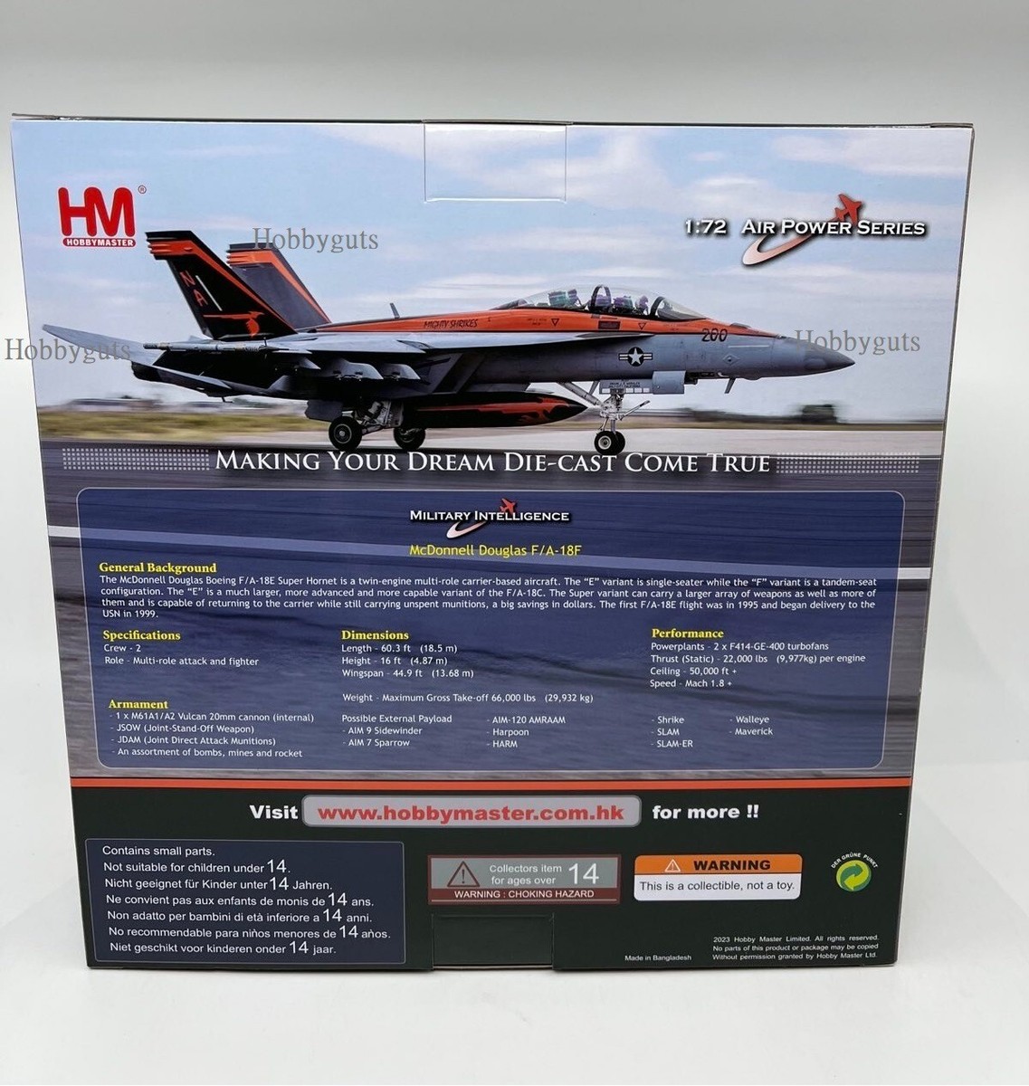 F/A-18E SUPER HORNET 1:32 スケール Trumpeter 1/32 scale F/A-18-E Super Hornet | Finescale