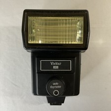 Vivitar 283 Electronic Flash with Auto Thyristor Photoflash Equipment Untested
