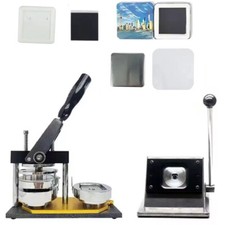 50 50mm 2 2 inch Square Magnet Making Machine Paper Cutter 100pcs Materials,
