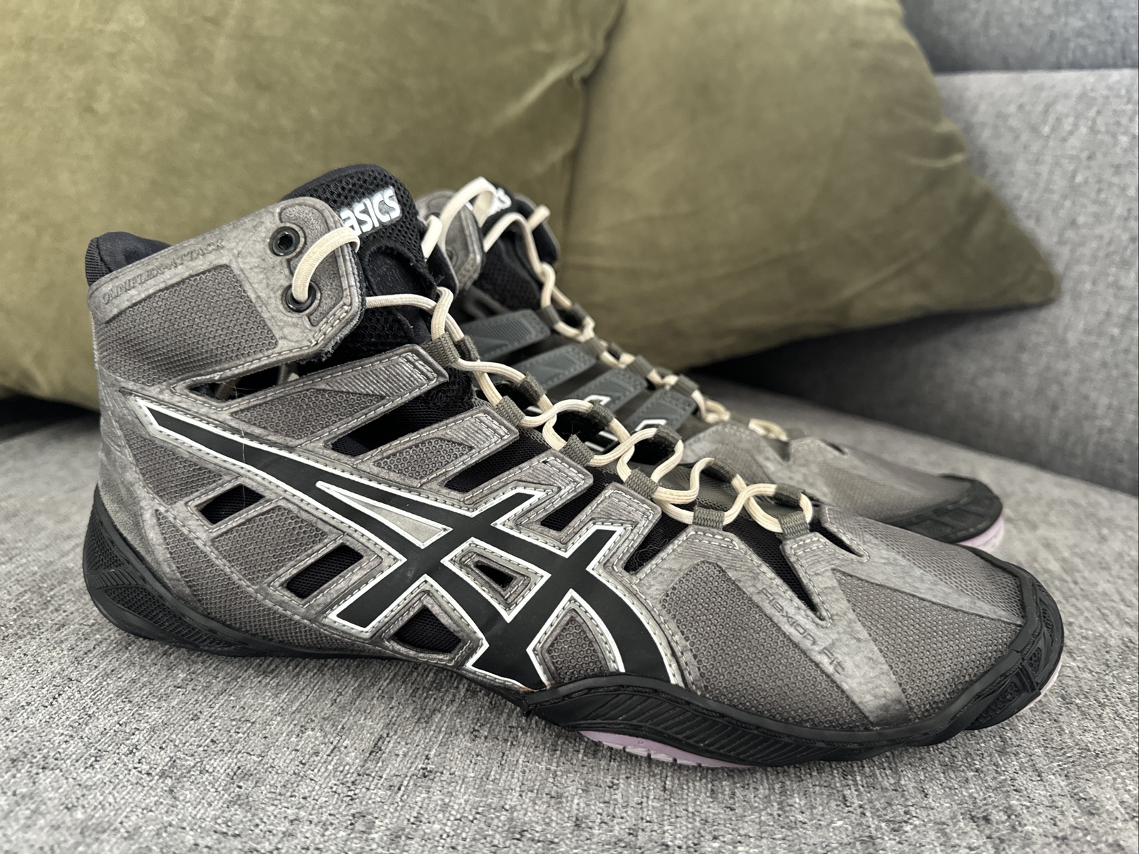 Asics Omniflex Attack Wrestling Shoes Men’s Size 11 F… Gem