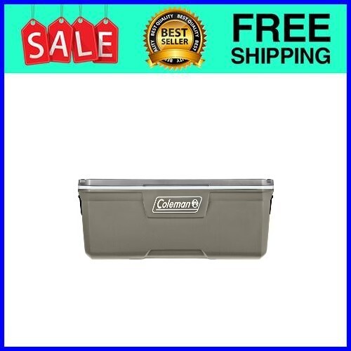 Coleman 316 Series 120QT Hard Chest Cooler, Silver Ash [US STOCK-FREE SHIP]