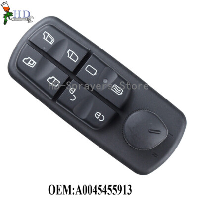 1PCS A0045455913 Window Door Power Switch For 1998-2013 Mercedes-Benz Atego Axor