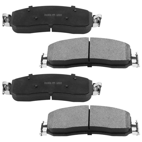 Front Ceramic Brake Pads for 2005 - 2011 2012 Ford F-250 F-350 Super Duty C7 - Picture 2 of 4