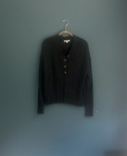 American Eagle dark gray speckled knit sweater women’s size small