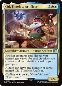 Cid, Timeless Artificer #0408 Final Fantasy MTG