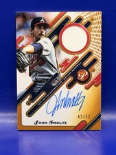 2025 Topps Pristine Baseball John Smoltz Pristine Gold Auto GAME USED Relic /50