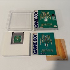Final Fantasy Adventure Game Boy Square Action RPG Video Game CIB Poster Box