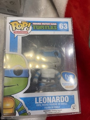 Funko Pop! Vinyl TMNT Leonardo #63 Pop! Television FYE Exclusive Figure