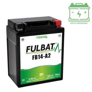 Batterie FTX14AH-BS Fulbat 12V 14Ah technologie gel étanche sans entretien