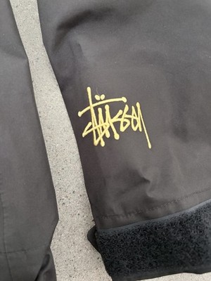 stussy gore tex wading shell jacket men's s black | eBay