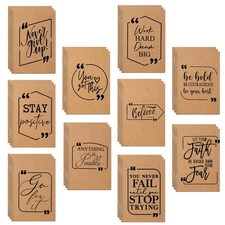 30 Pcs Mini Motivational Notebooks Bulk Christmas Gifts for Employees Inspiratio