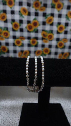Vintage 14K Gold, IPS Pearl 8in Bracelet