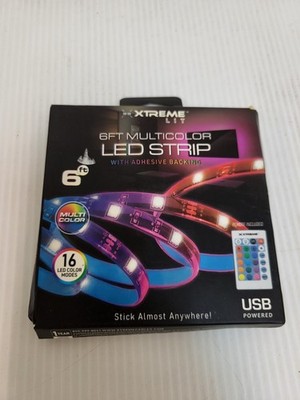 Xtreme Lit 6ft Multicolor LED Strip - 16 Colors