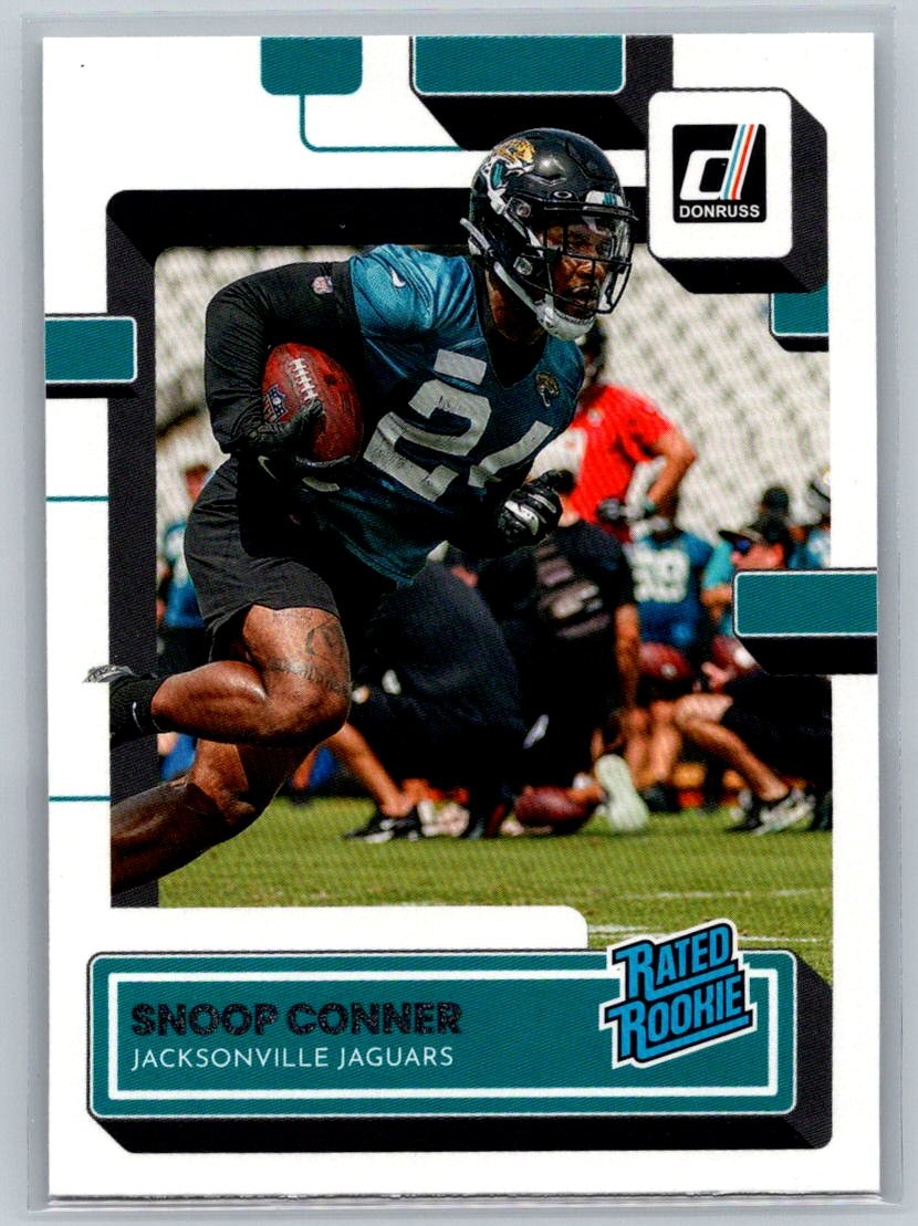 2022 Donruss #345 Snoop Conner Rookie Jacksonville Jaguars D85