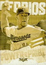 Jose Berrios 2020 Topps Fire Power and Pride Gold Minted #PP-10 Minnesota Twins