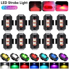 7 Colors USB LED Anti-collision Night Light Motorcycle Drone Warning Strobe Lamp