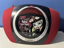 Bratz Rock Angelz Purse Handbag Portable CD Player/Boombox/Radio