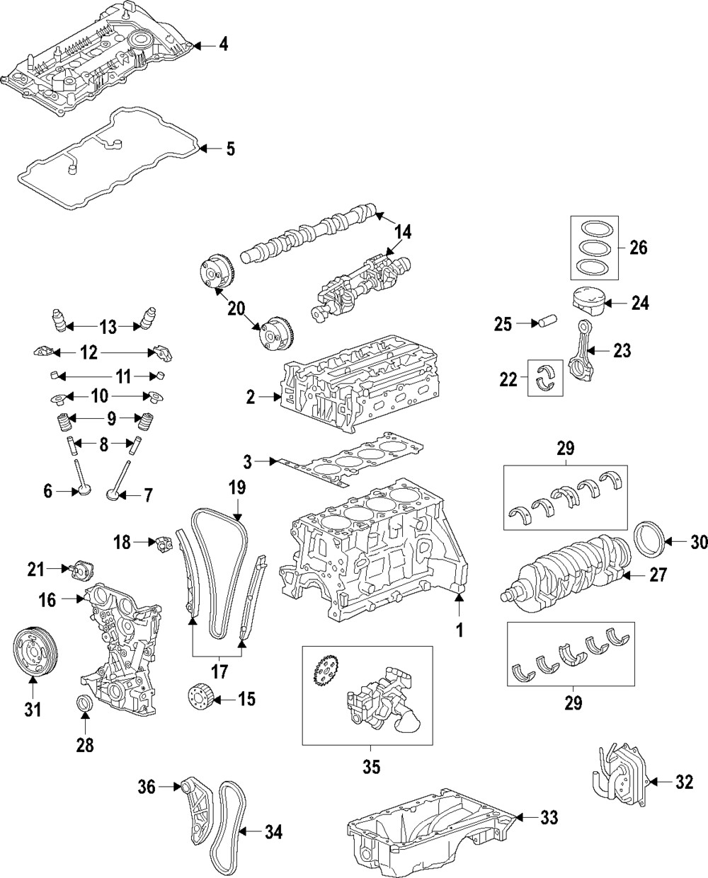 Brazos de balancín para Kia K5, Sorento, Sportage, Rio 2020-2023 (N/P 24551-2M800)