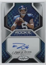 2017 Certified Rookie Roll Call Signatures 17/75 Davis Webb #9 Auto RC 0hw3