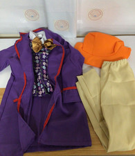 Boys Willy Wonka purple Fancy Dress Costume 115-125cm Kids