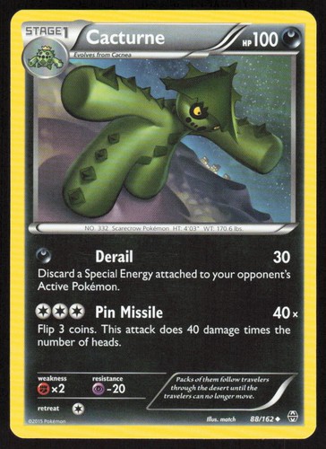 Cacturne 88/162 XY - BREAKthrough Uncommon