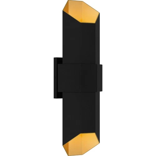 Quoizel CHS8407 Chasm 21" Tall LED Outdoor Wall Sconce - Black - Picture 4 of 10