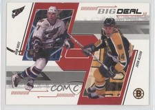 2002 ITG Be A Player Memorabilia Big Deal Adam Oates Jason Allison #242 HOF 2u3