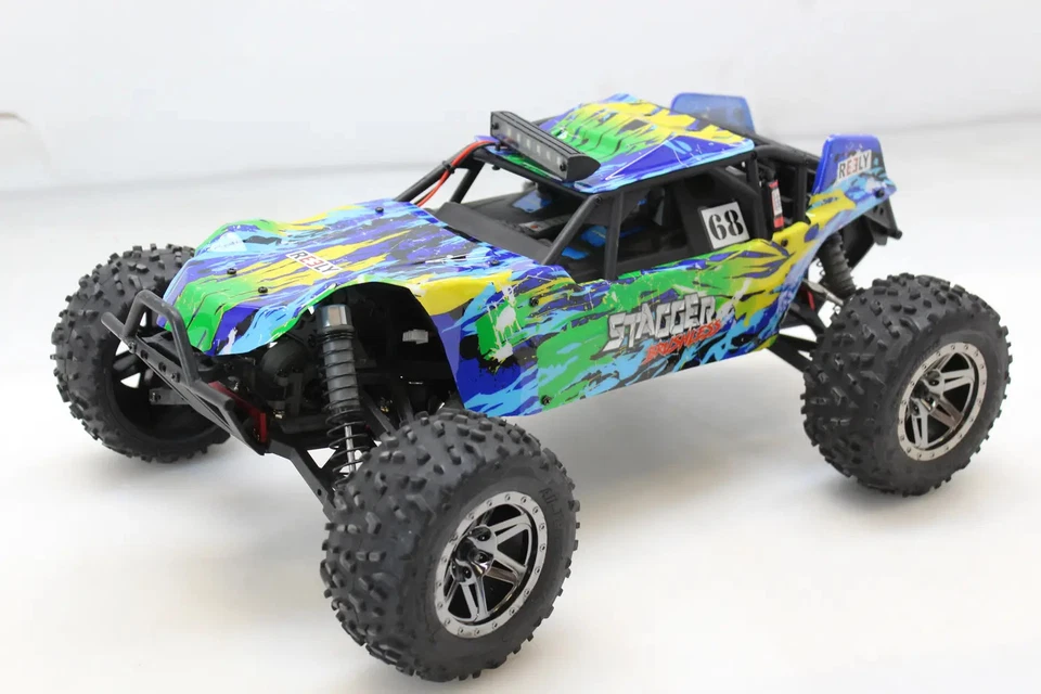 Reely Stagger Brushless 1:10 RC Modellauto Elektro Buggy Auto SIEHE TEXT/FOTO