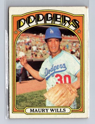 1972 Topps #437 Maury Wills (A)