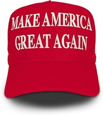 Trump 2024 MAGA RED Hat 45-47 President Make America Great Again Baseball Cap