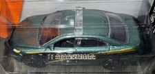 Lot Of 2 Matchbox Ford Interceptor Green Marshal & Black Unmarked Dodge Charger