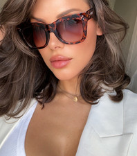 Women Sunglasses CLASSIC FIT ALL "CATHERINE" Square CAT EYE Shadz GAFAS