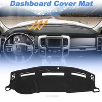 Dashboard-Abdeckmatte FüR Dodge FüR Ram 1500 2500 3500 2010-2018 Schwarz