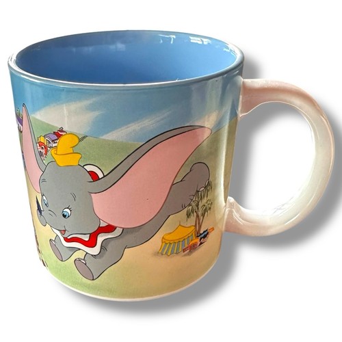 Vintage 90er Disney Dumbo Keramik Kaffeebecher Tasse Japan verpackt - Bild 5 von 10