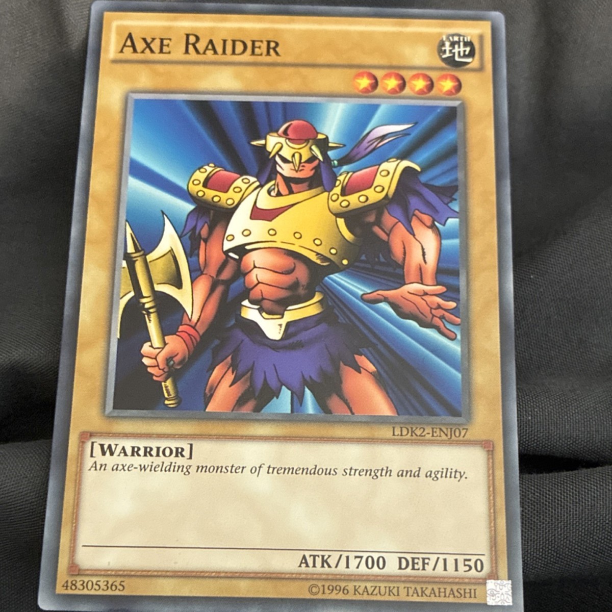 Konami Axe Raider Normal Legendary Decks II LDK2-ENJ07 ATK/1700