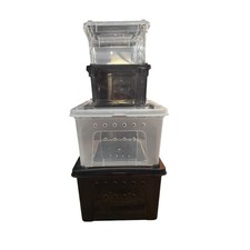 Reptile Transport Tub Hatchling Box Snake Gecko Spider Insect Small Medium LABP