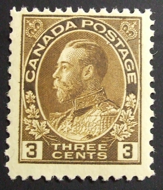 Scott Canada #108,  MNH, mint never hinged, wet print, VG-Fine