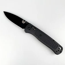 Benchmade 535BK-2 Bugout Knife Black CF-Elite Handle S30V Folding Knife