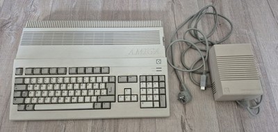  Commodore Amiga 500 Top Zustand,Kaum vergilbt+Original Netzteil (Kickstart 1.2)