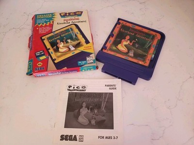 Disney's Pocahontas Riverbend Adventure Sega Pico Educational 1995 - Complete