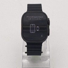 Unlocked Apple Watch Ultra 3 49MM Black Titanium Black Ocean Band MF0V4LW/A