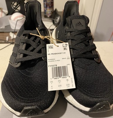New Adidas Ultraboost 21 Running Shoes Core Black FY0378  display picture 1