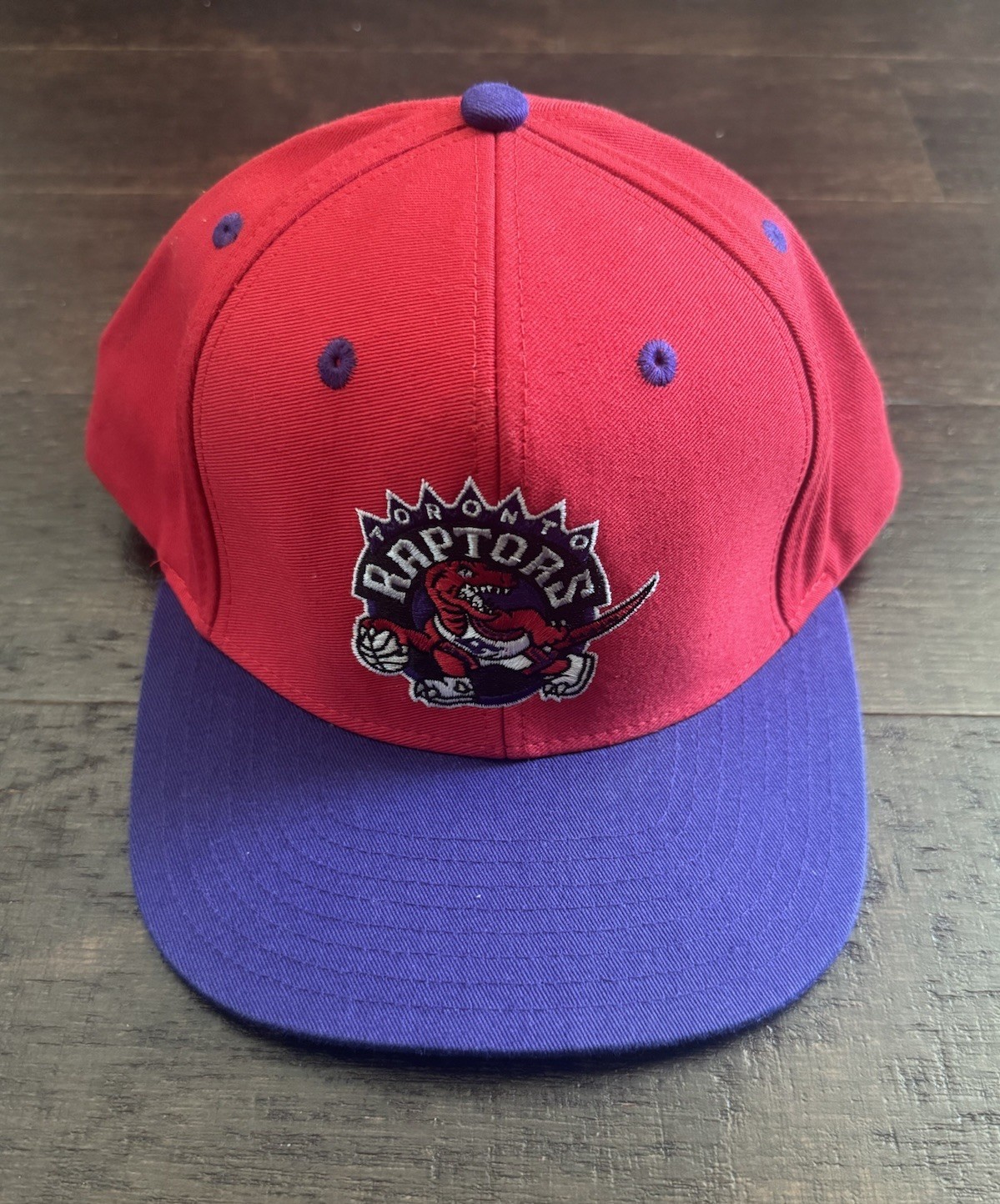 Lot Of 2 Vintage Toronto Raptors Snapback Cap Hat NBA Hardwood Classics Adidas thumbnail 3