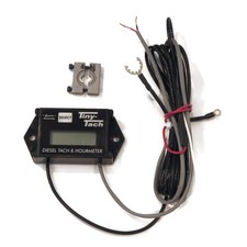 Tachometer/Hour Meter with 1/4 Transducer for...